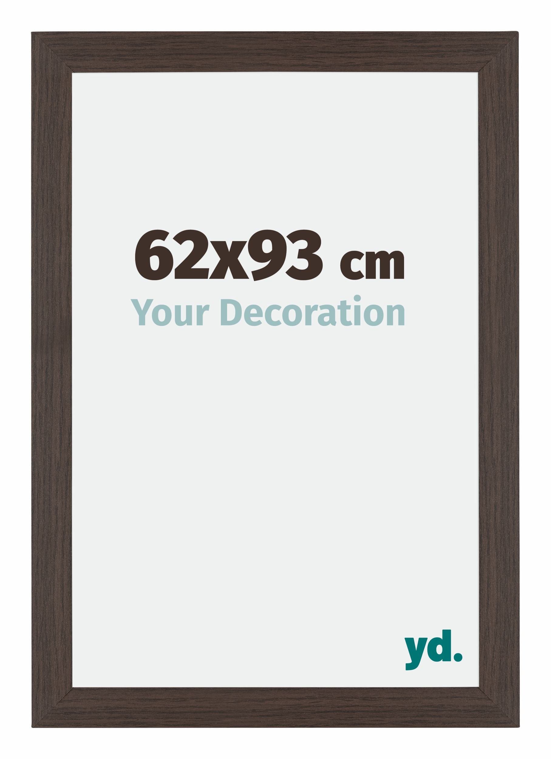 Mura MDF Photo Frame 62x93cm Oak Dark Front Size | Yourdecoration.com