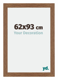 Mura MDF Photo Frame 62x93cm Oak Rustic Front Size | Yourdecoration.com