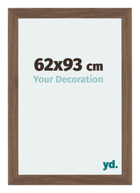 Mura MDF Photo Frame 62x93cm Walnut Dark Front Size | Yourdecoration.com