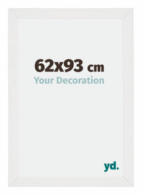 Mura MDF Photo Frame 62x93cm White High Gloss Front Size | Yourdecoration.com
