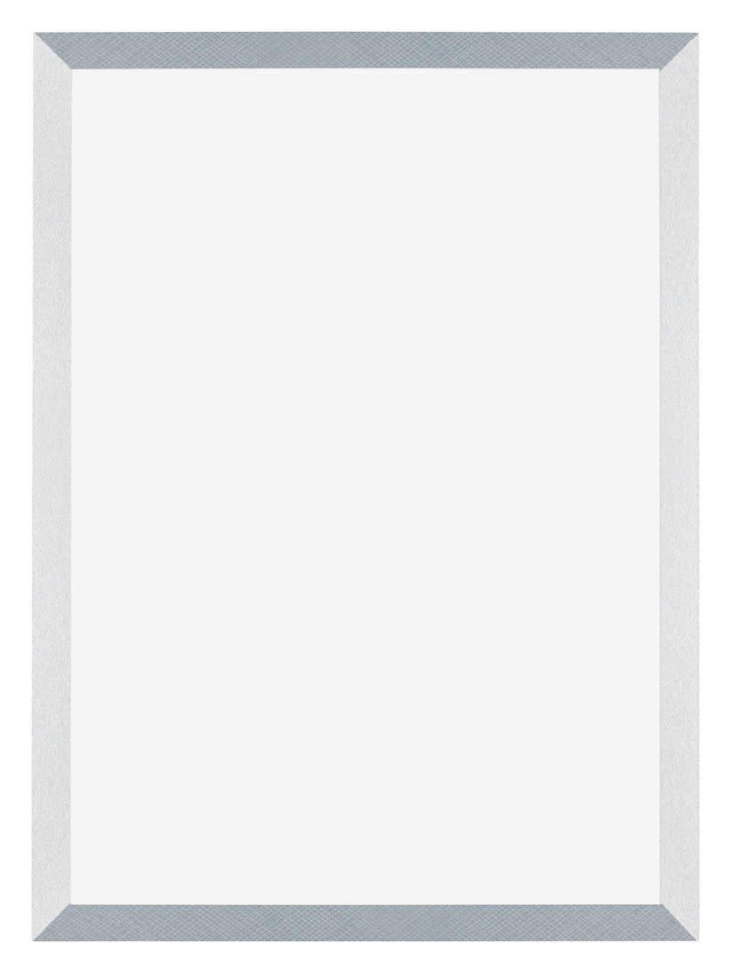 Mura MDF Photo Frame 67x98cm Aluminum Brushed Front | Yourdecoration.com