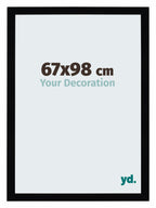 Mura MDF Photo Frame 67x98cm Black High Gloss Front Size | Yourdecoration.com