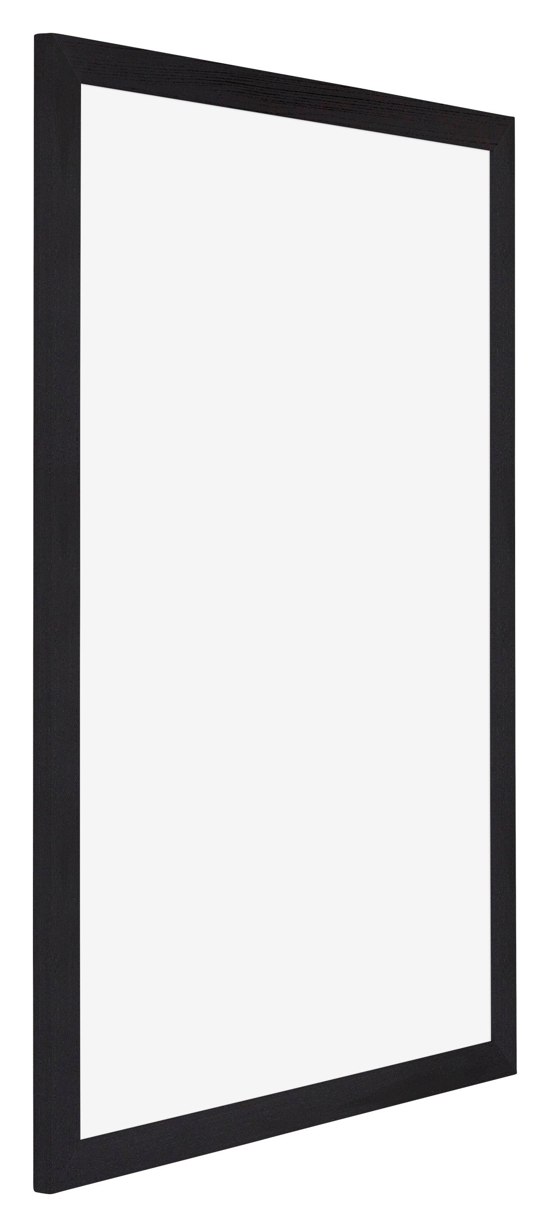 Mura MDF Photo Frame 67x98cm Black Woodgrain Front Oblique | Yourdecoration.com