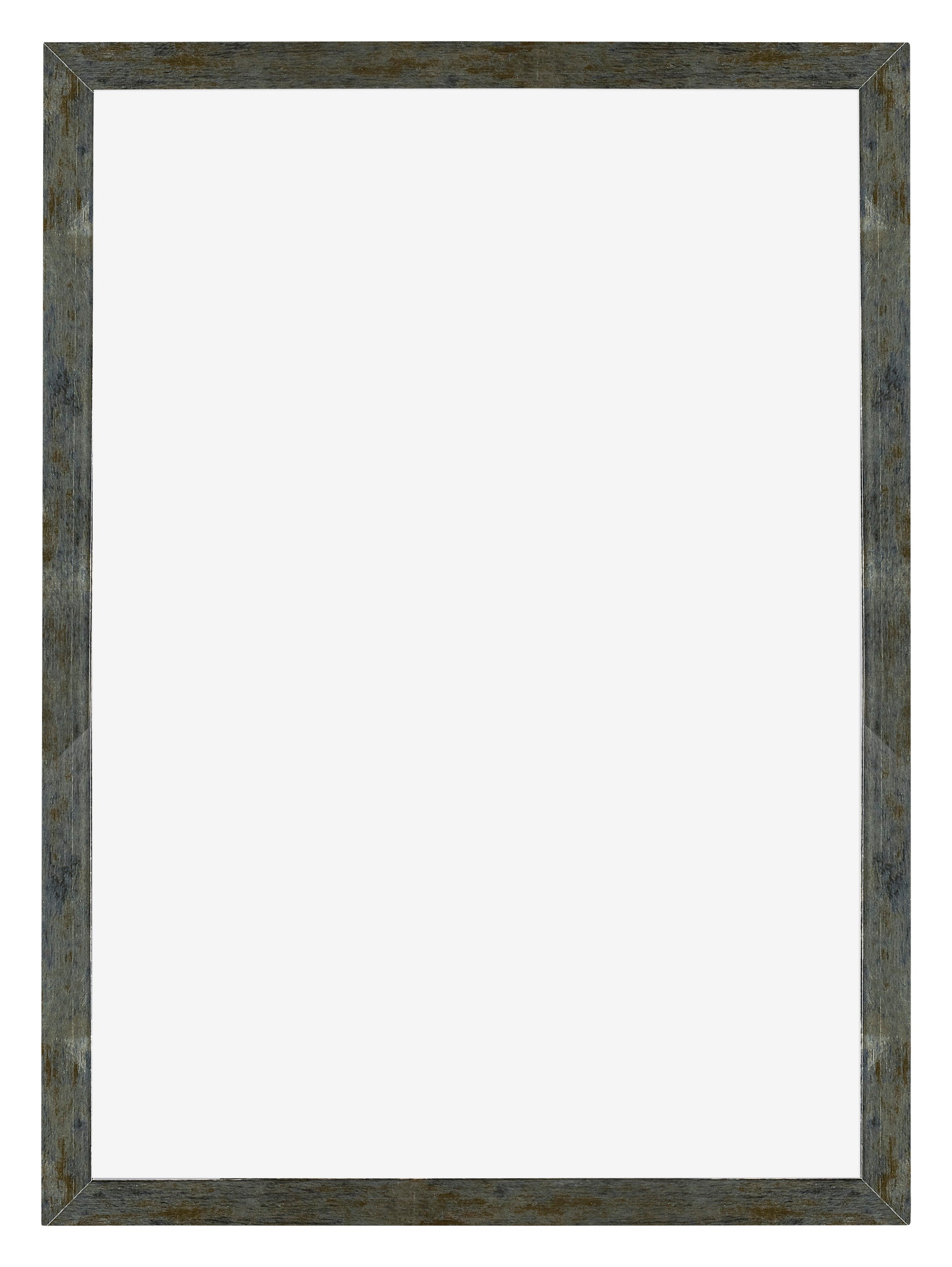 Mura MDF Photo Frame 67x98cm Blue Gold Melange Front | Yourdecoration.com