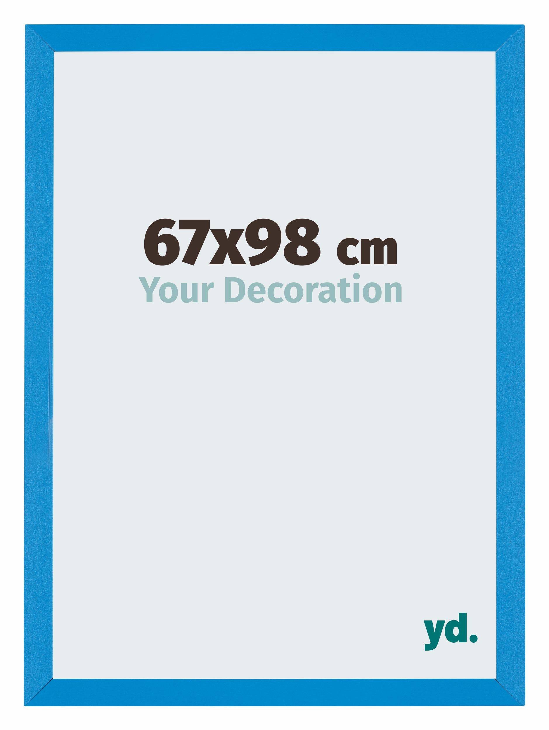 Mura MDF Photo Frame 67x98cm Bright Blue Front Size | Yourdecoration.com