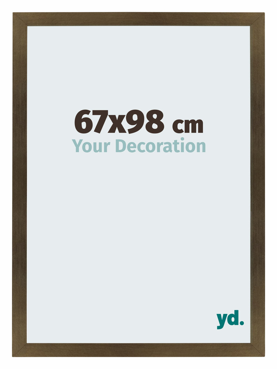 Mura MDF Photo Frame 67x98cm Bronze Design Front Size | Yourdecoration.com