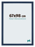 Mura MDF Photo Frame 67x98cm Dark Blue Swept Front Size | Yourdecoration.com