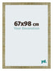 Mura MDF Photo Frame 67x98cm Gold Antique Front Size | Yourdecoration.com
