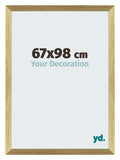 Mura MDF Photo Frame 67x98cm Gold Shiny Front Size | Yourdecoration.com
