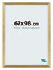 Mura MDF Photo Frame 67x98cm Gold Shiny Front Size | Yourdecoration.com