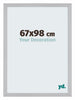 Mura MDF Photo Frame 67x98cm Mahogany Front Size | Yourdecoration.com