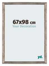 Mura MDF Photo Frame 67x98cm Metal Vintage Front Size | Yourdecoration.com