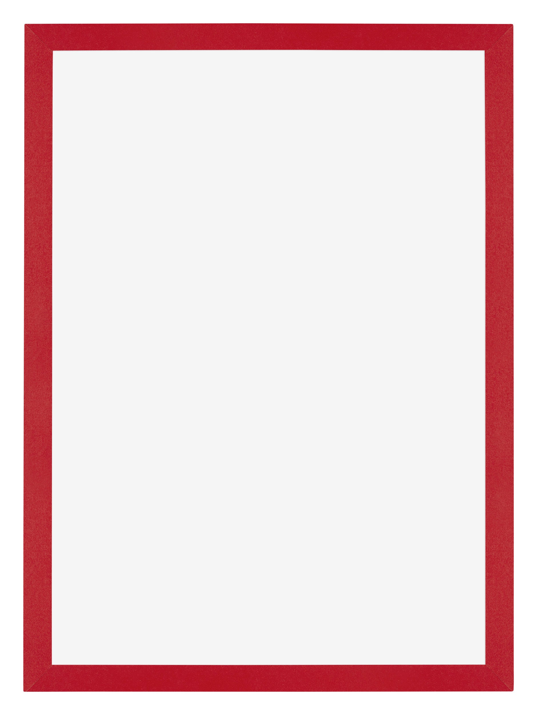 Mura MDF Photo Frame 67x98cm Red Front | Yourdecoration.com