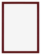 Mura MDF Photo Frame 67x98cm Wine Red Swept Front | Yourdecoration.com