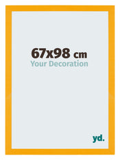 Mura MDF Photo Frame 67x98cm Yellow Front Size | Yourdecoration.com