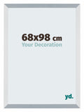 Mura MDF Photo Frame 68x98cm Aluminum Brushed Front Size | Yourdecoration.com