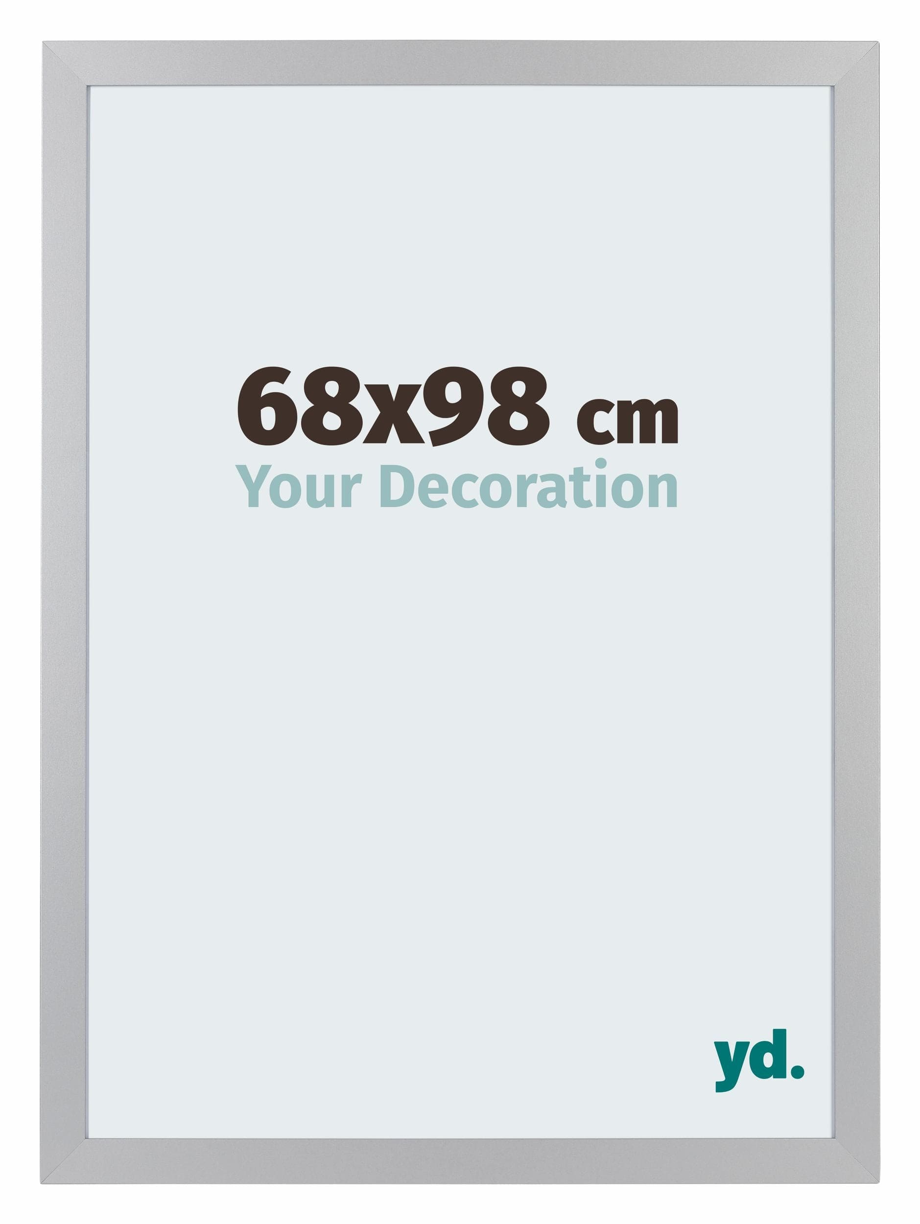 Mura MDF Photo Frame 68x98cm Gray Front Size | Yourdecoration.com