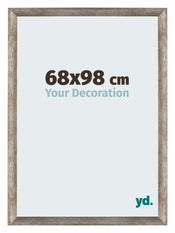 Mura MDF Photo Frame 68x98cm Metal Vintage Front Size | Yourdecoration.com