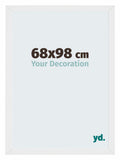 Mura MDF Photo Frame 68x98cm White High Gloss Front Size | Yourdecoration.com