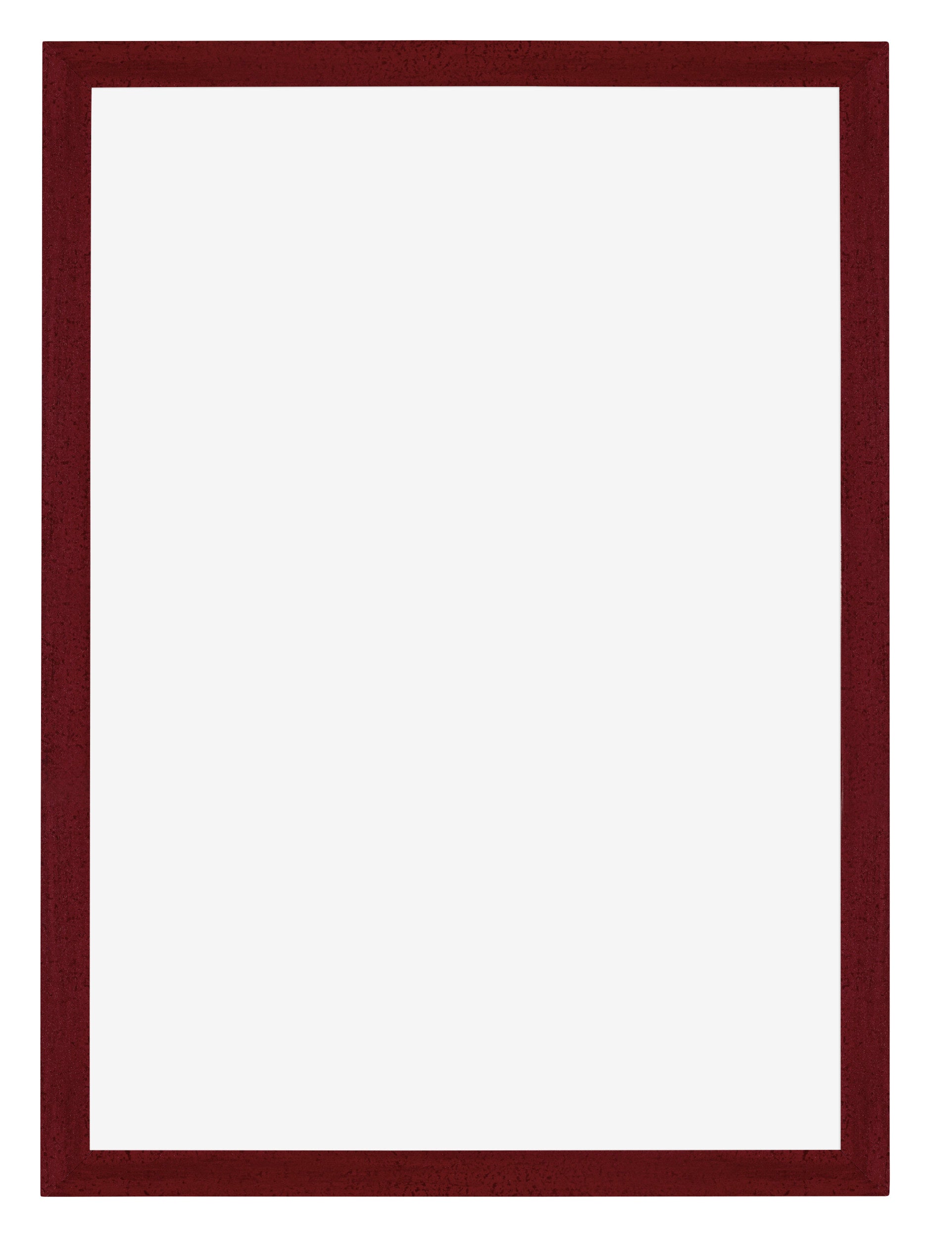 Mura MDF Photo Frame 68x98cm Wine Red Swept Front | Yourdecoration.com