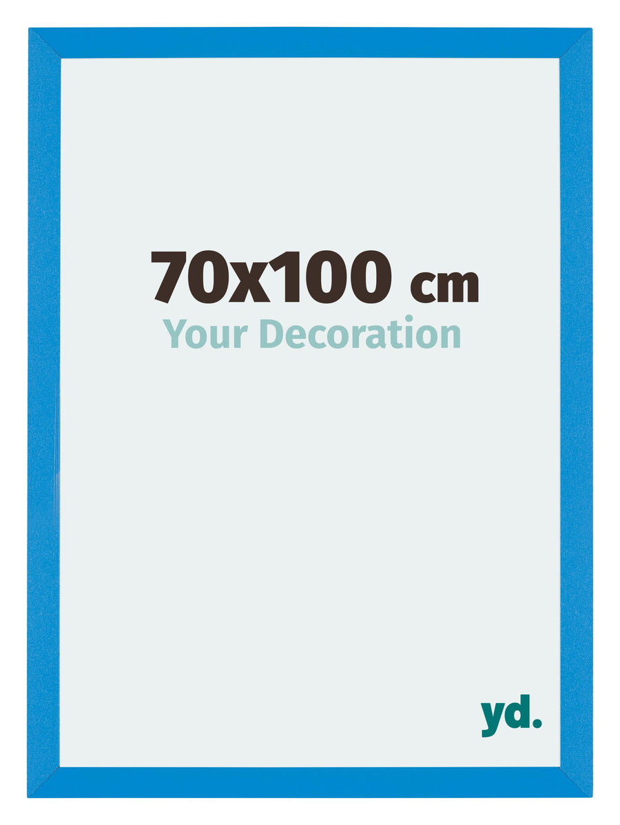 Mura MDF Photo Frame 70x100cm Bright Blue Front Size | Yourdecoration.com
