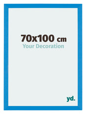 Mura MDF Photo Frame 70x100cm Bright Blue Front Size | Yourdecoration.com