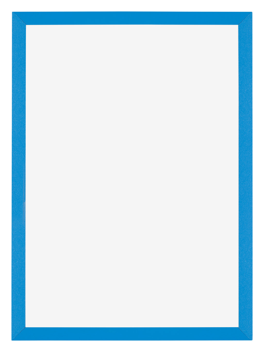 Mura MDF Photo Frame 70x100cm Bright Blue Front | Yourdecoration.com