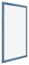 Mura MDF Photo Frame 70x100cm Bright Blue Swept Front Oblique | Yourdecoration.com