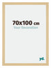 Mura MDF Photo Frame 70x100cm Maple Decor Front Size | Yourdecoration.com