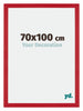 Mura MDF Photo Frame 70x100cm Red Front Size | Yourdecoration.com