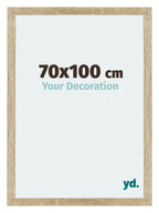 Mura MDF Photo Frame 70x100cm Sonoma Oak Front Size | Yourdecoration.com