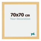 Mura MDF Photo Frame 70x70cm Beech Design Front Size | YourDesignation.com