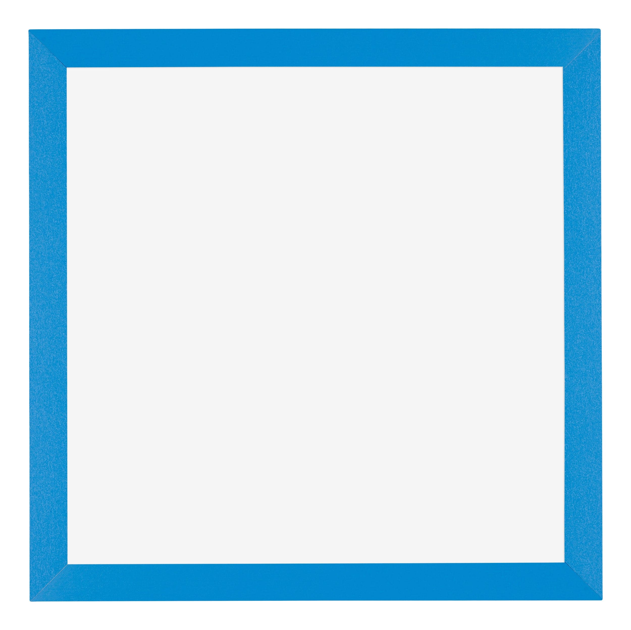 Mura MDF Photo Frame 70x70cm Bright Blue Front | Yourdecoration.com