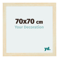 Mura MDF Photo Frame 70x70cm Sand Wiped Front Size | Yourdecoration.com