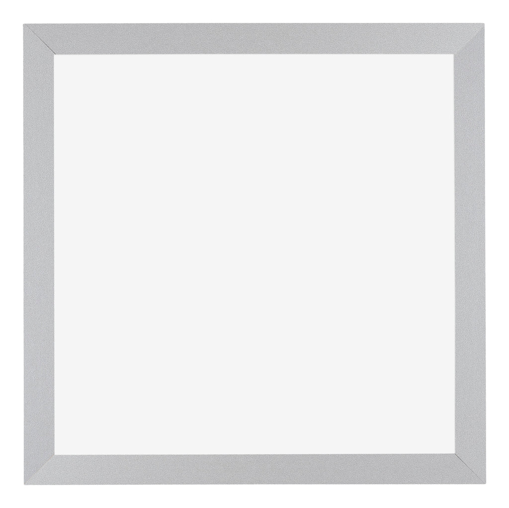 Mura MDF Photo Frame 70x70cm Silver Matte Front | Yourdecoration.com