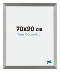 Mura MDF Photo Frame 70x90cm Champagne Front Size | Yourdecoration.com