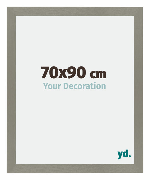 Mura MDF Photo Frame 70x90cm Gray Front Size | Yourdecoration.com