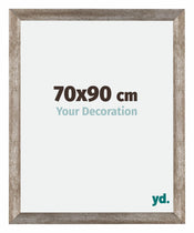 Mura MDF Photo Frame 70x90cm Metal Vintage Front Size | Yourdecoration.com