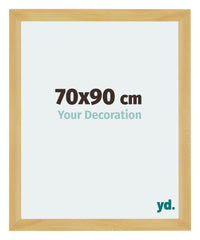 Mura MDF Photo Frame 70x90cm Pine Design Front Size | Yourdecoration.com
