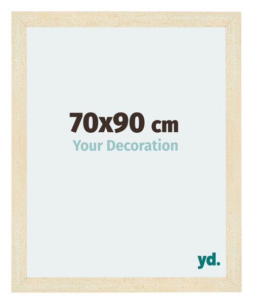 Mura MDF Photo Frame 70x90cm Sand Wiped Front Size | Yourdecoration.com