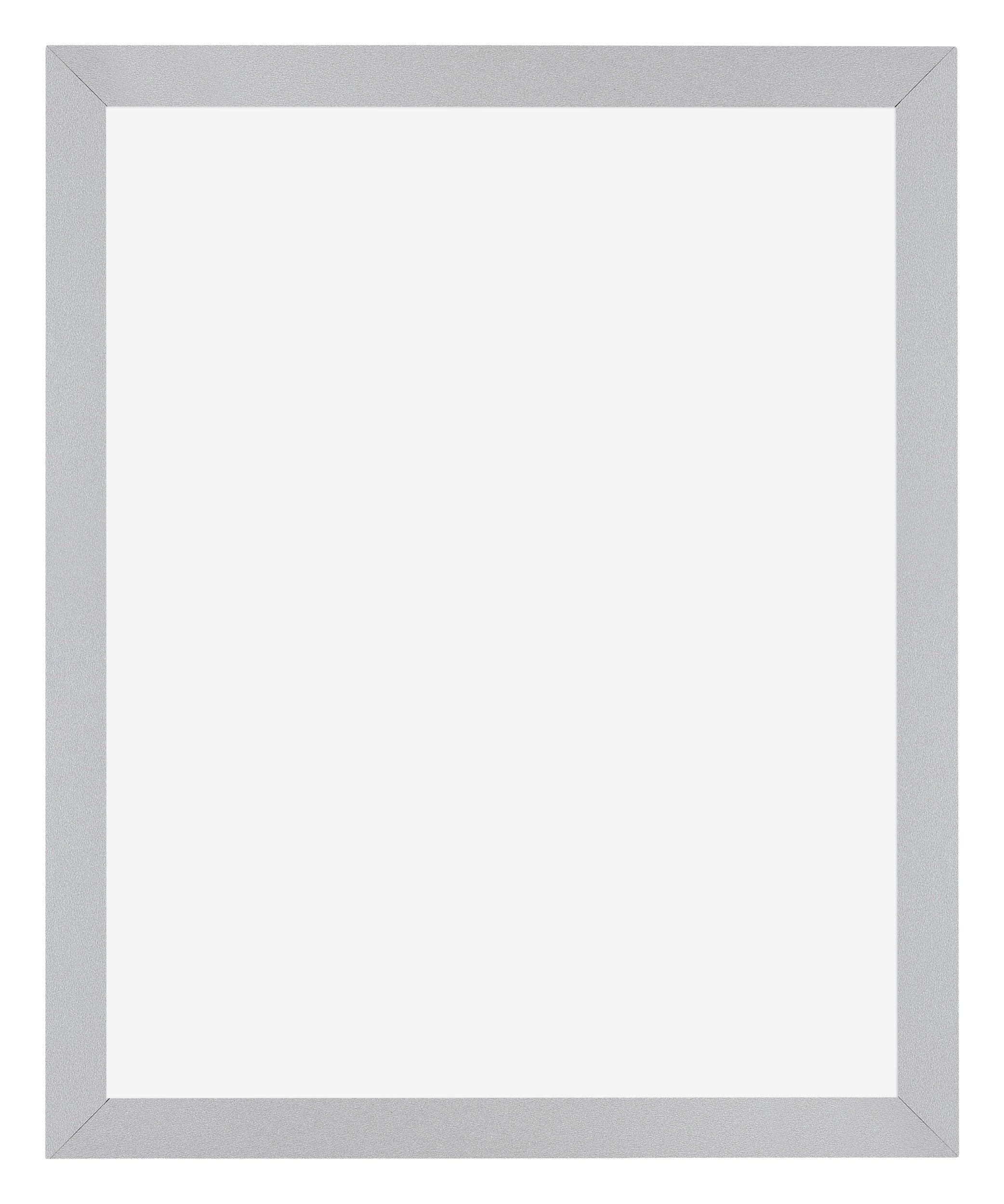 Mura MDF Photo Frame 70x90cm Silver Matte Front | Yourdecoration.com