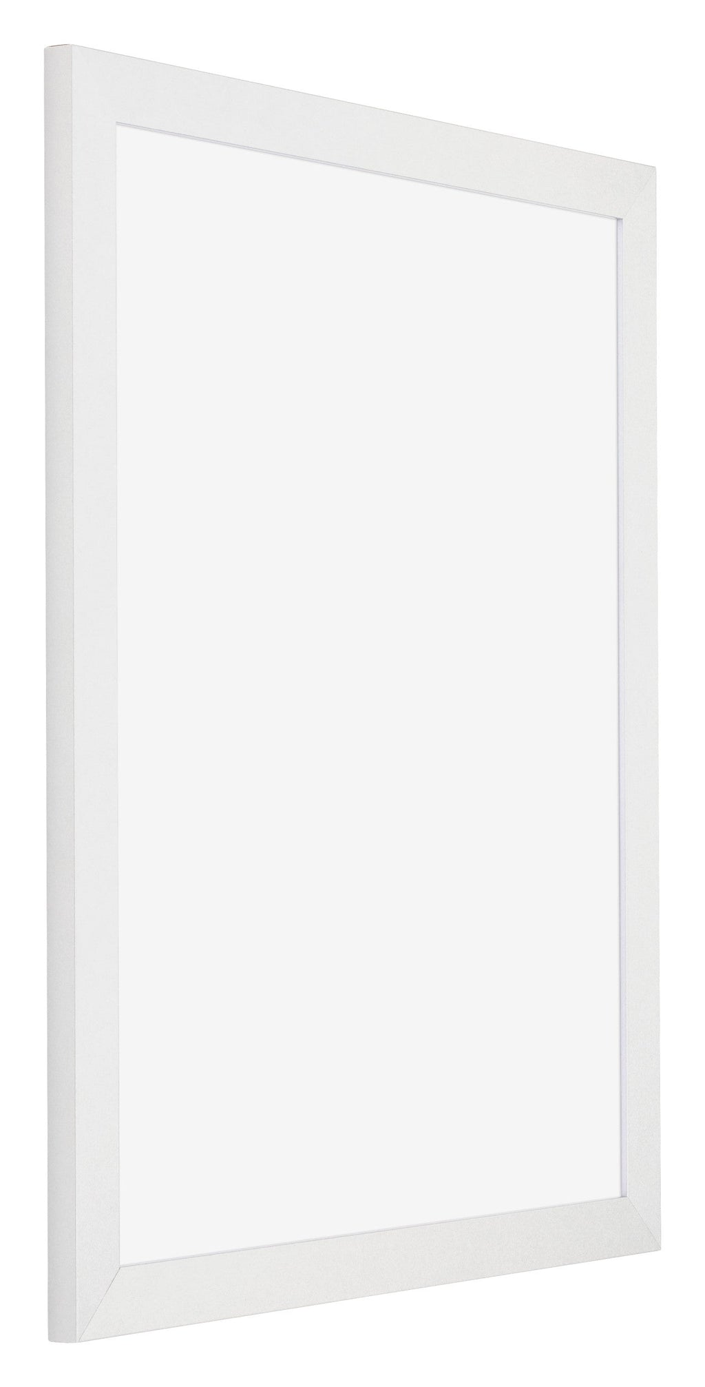 Mura MDF Photo Frame 70x90cm White High Gloss Front Oblique | Yourdecoration.com