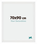 Mura MDF Photo Frame 70x90cm White High Gloss Front Size | Yourdecoration.com