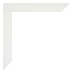 Mura MDF Photo Frame 70x90cm White Wiped Detail Corner | Yourdecoration.com