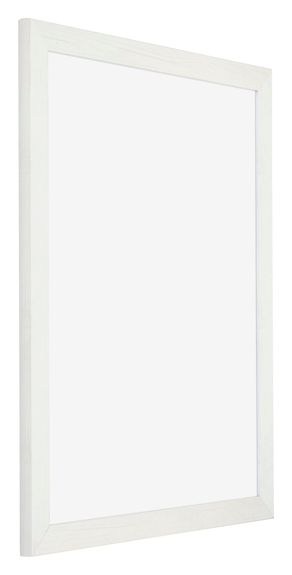 Mura MDF Photo Frame 70x90cm White Wiped Front Oblique | Yourdecoration.com