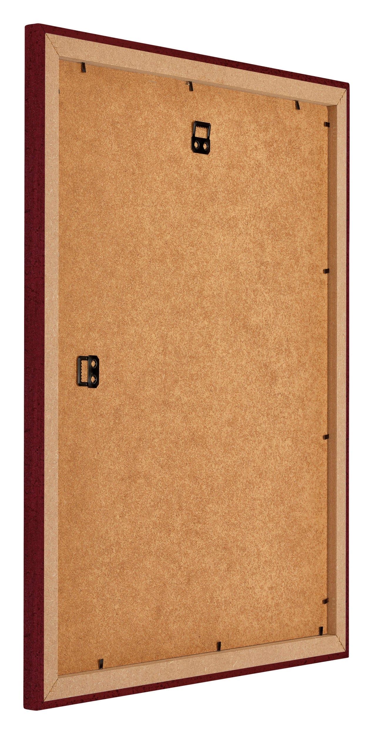 Mura MDF Photo Frame 70x90cm Winered Wiped Back Oblique | Yourdecoration.com