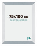 Mura MDF Photo Frame 75x100cm Aluminum Brushed Front Size | Yourdecoration.com