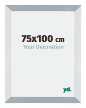 Mura MDF Photo Frame 75x100cm Aluminum Brushed Front Size | Yourdecoration.com