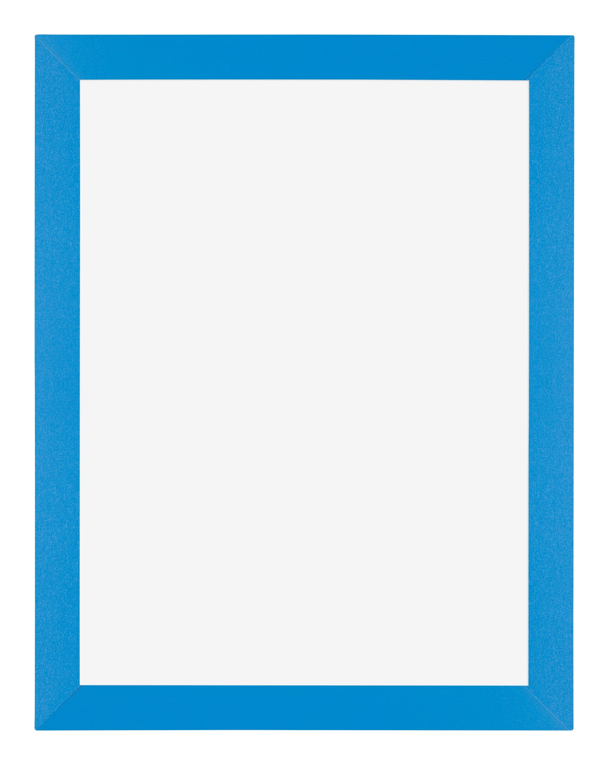 Mura MDF Photo Frame 75x100cm Bright Blue Front | Yourdecoration.com