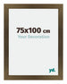 Mura MDF Photo Frame 75x100cm Bronze Design Front Size | Yourdecoration.com